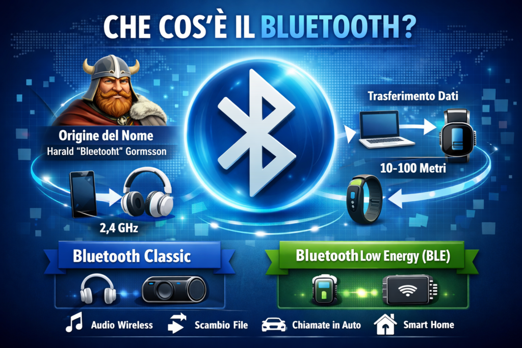 Che cos'è il Bluetooth e acosa serve